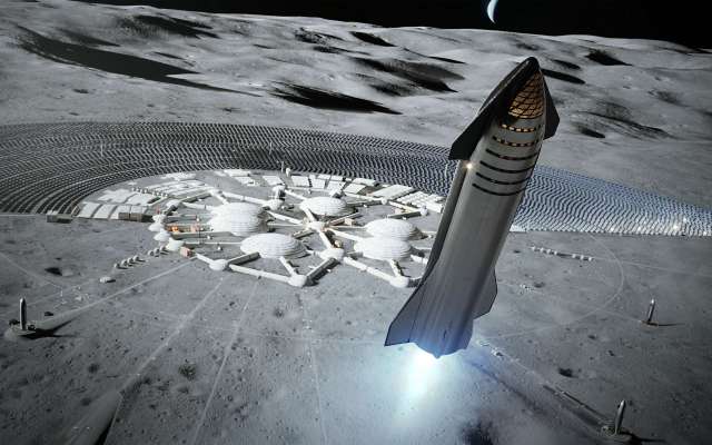 SpaceX ,, Starship se posera sur la Lune en 2022 ! 1