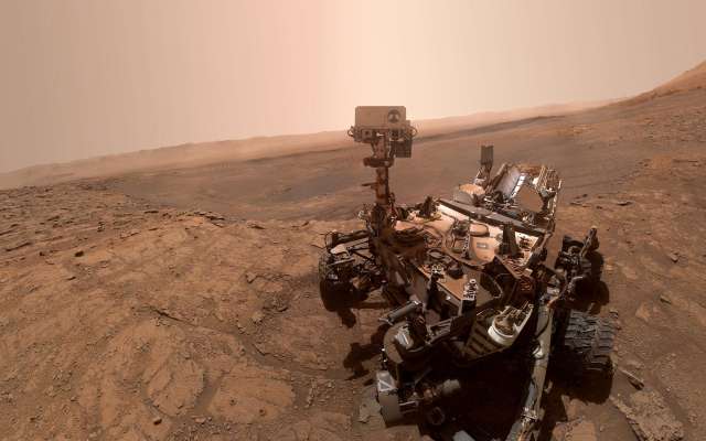 Sur Mars, Curiosity se prend en selfie sur un site exceptionnel riche en argile 1